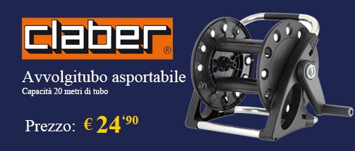 Carrello avvolgitubo da parete